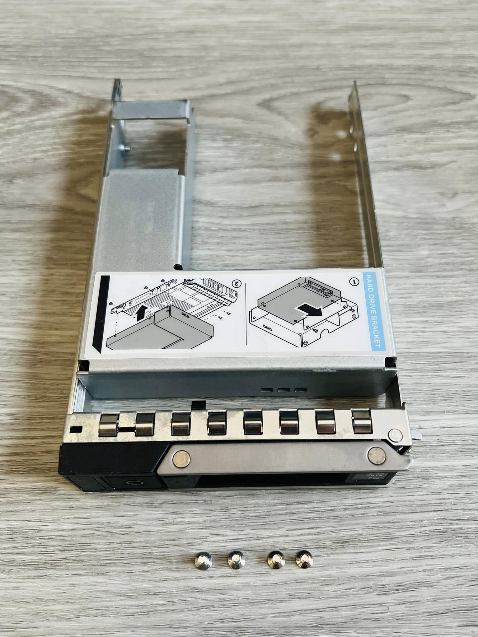 tray dell 3.5 to 2.5" R750 R250 R740 R740xd R440 R540 R940 R640 T430 T640 T350 นิ้ว gen 14 เทเดลมือสองพร้อมใช้งาน