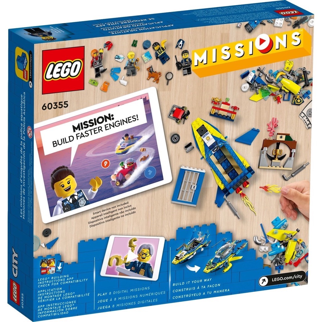 เลโก้ LEGO City 60355 Water Police Detective Missions