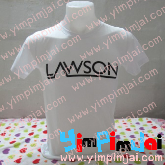 เสื้อยืด lawson