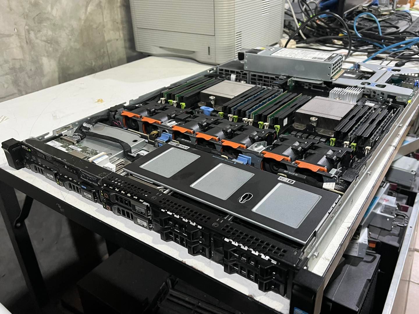 Server dell r620 2cpu 32gb เซิฟเวอร์มือสองพร้อมใช้งาน