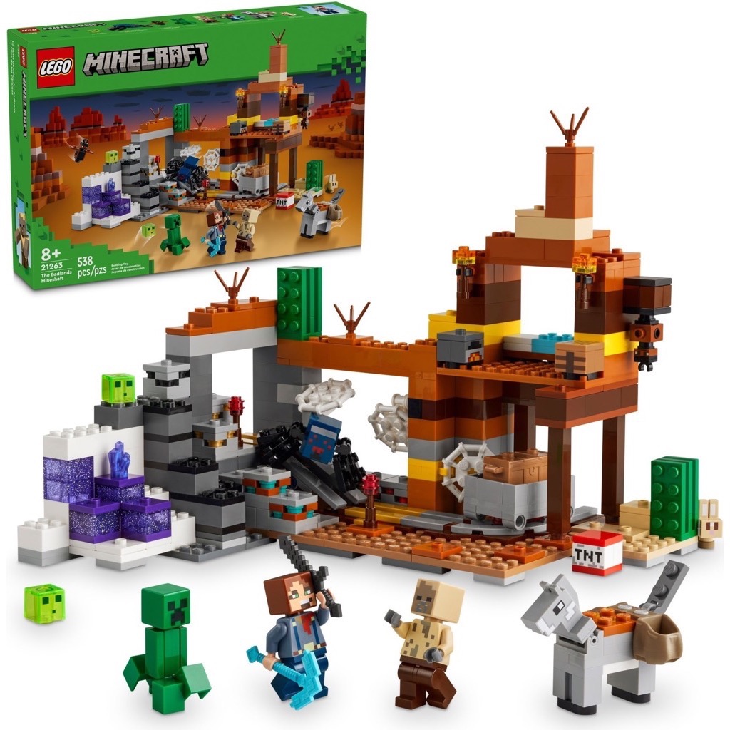 เลโก้ LEGO Minecraft 21263 The Badlands Mineshaft