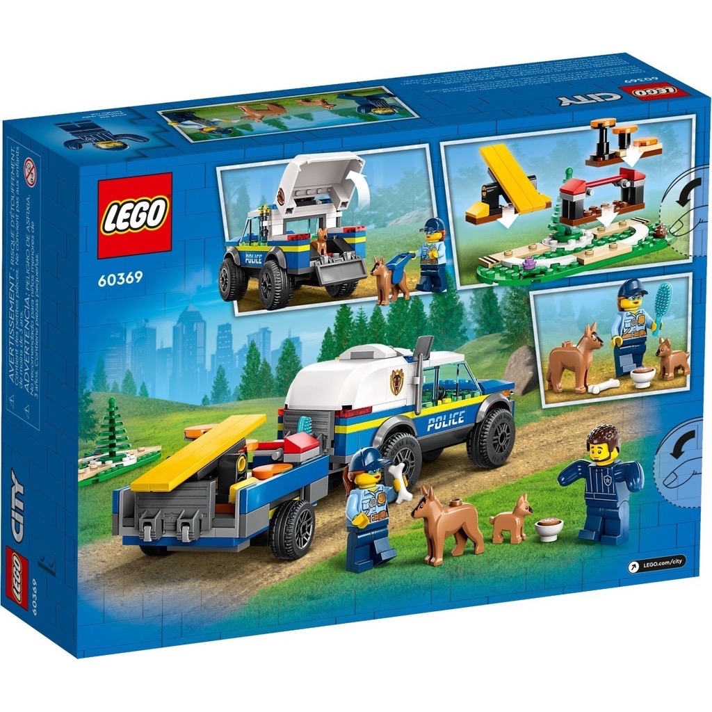 เลโก้ LEGO City 60369 Mobile Police Dog Training