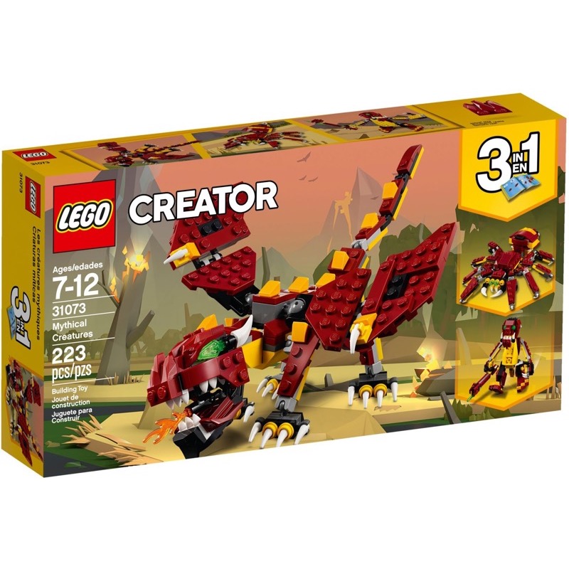 LEGO Creator 31073 Mythical Creatures