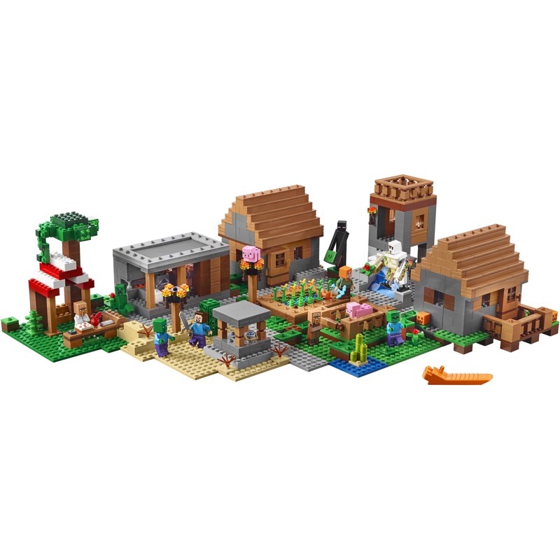 LEGO Minecraft 21128 The Village (Minor Damaged Box)