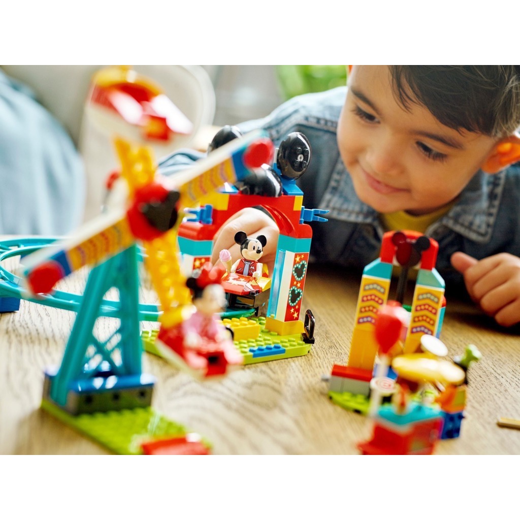 เลโก้ LEGO Disney 10778 Mickey, Minnie and Goofy's Fairground Fun
