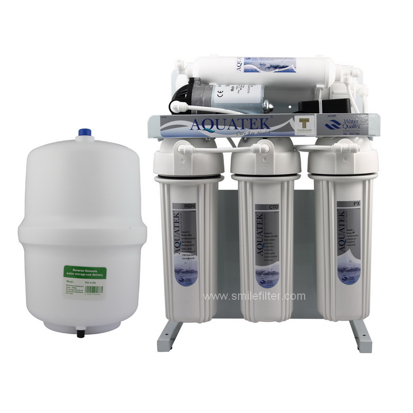 Aquatek Silver 5 Stages RO 85 GPD เครื่องกรองน้ำ (AQ1)