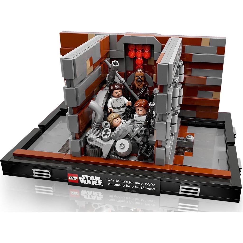 เลโก้ LEGO Star Wars 75339 Death Star Trash Compactor Diorama
