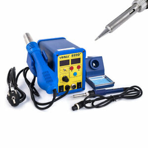 YIHUA 899D+ เครื่องเป่าลมร้อน+หัวแร้ง