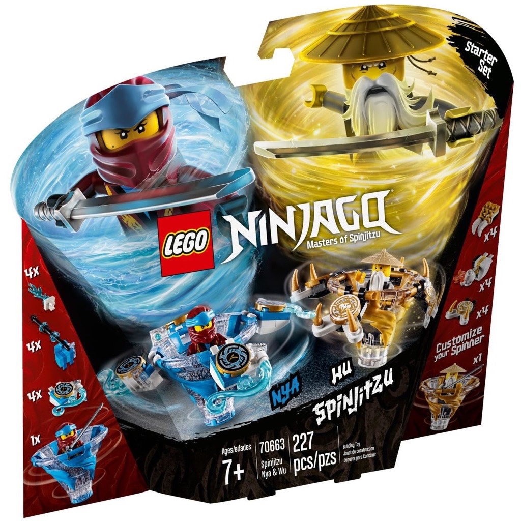 LEGO Ninjago 70663 Spinjitzu Nya & Wu