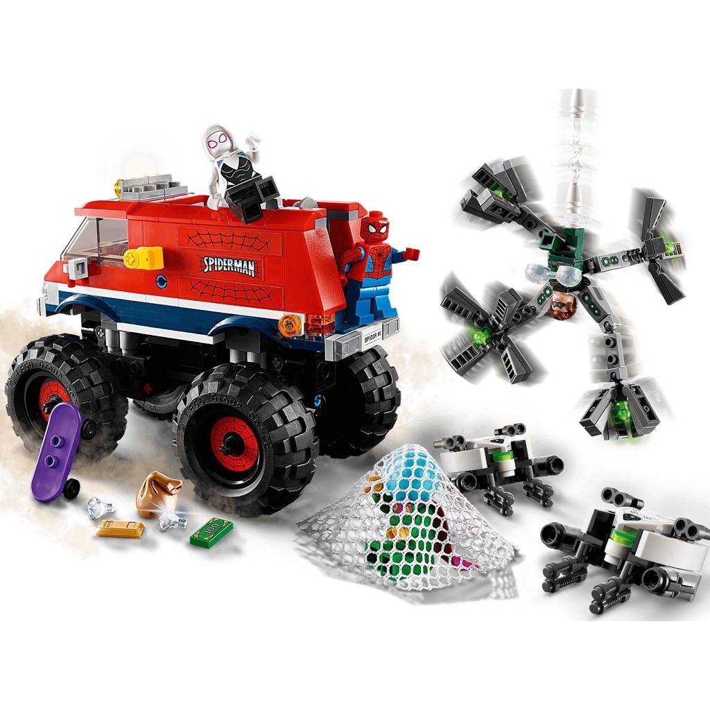 เลโก้ LEGO Super Heroes 76174 Spider-Man's Monster Truck vs. Mysterio