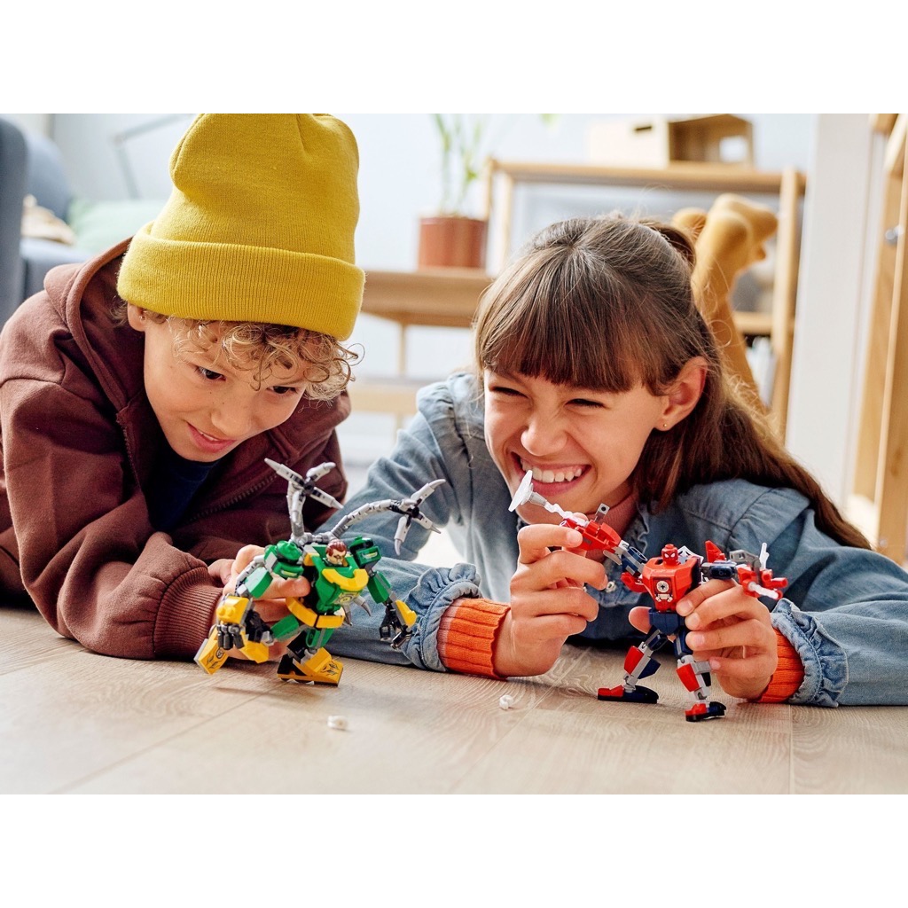 เลโก้ LEGO Super Heroes 76198 Spider-Man & Doctor Octopus Mech Battle