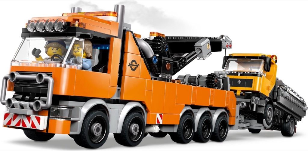 เลโก้ LEGO City 60467 Heavy-Duty Recovery Tow Truck with Crane