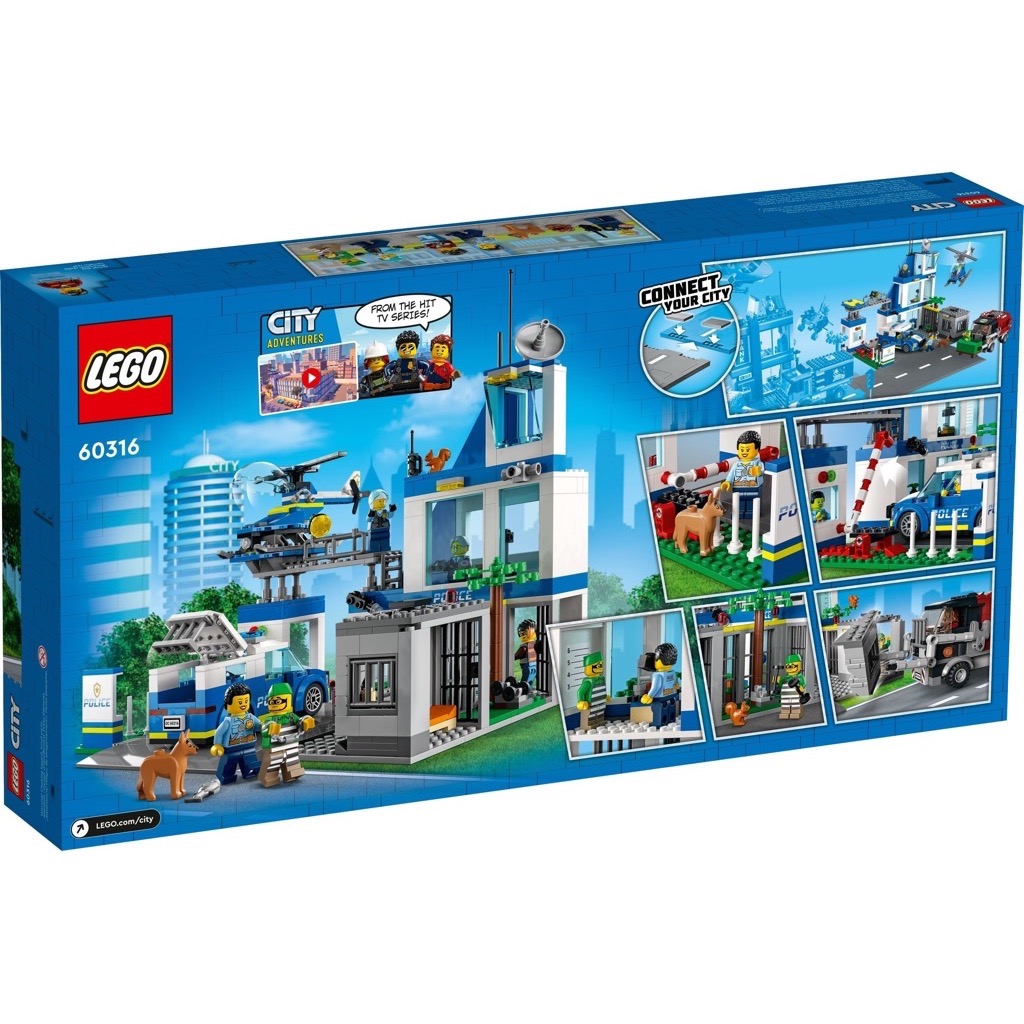 เลโก้ LEGO City 60316 Police Station