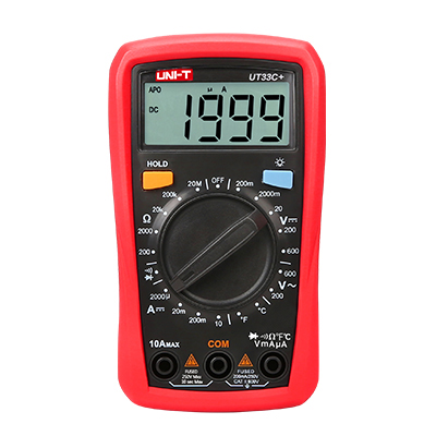 UNI-T UT33C+ Palm Size Digital Multimeter