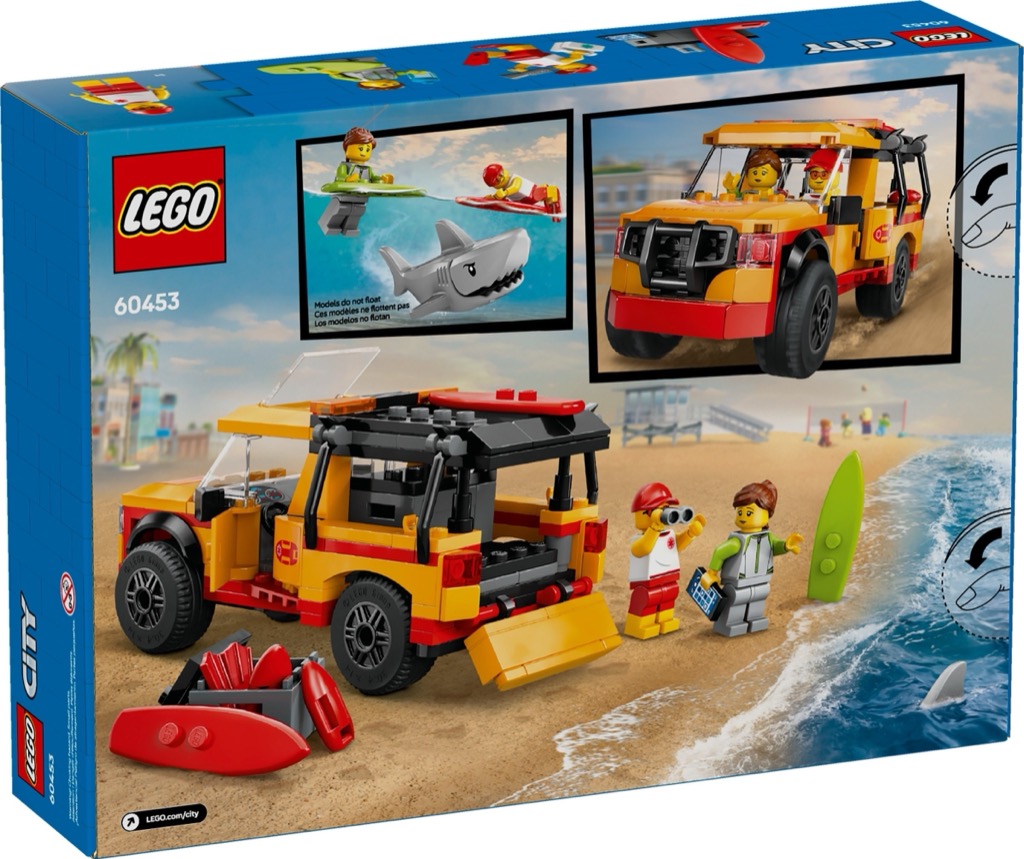 เลโก้ LEGO City 60453 Lifeguard Beach Rescue Truck