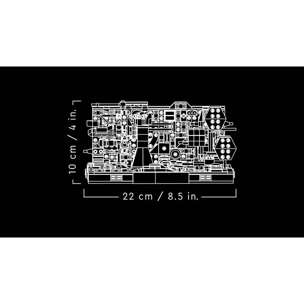 เลโก้ LEGO Star Wars 75329 Death Star Trench Run Diorama