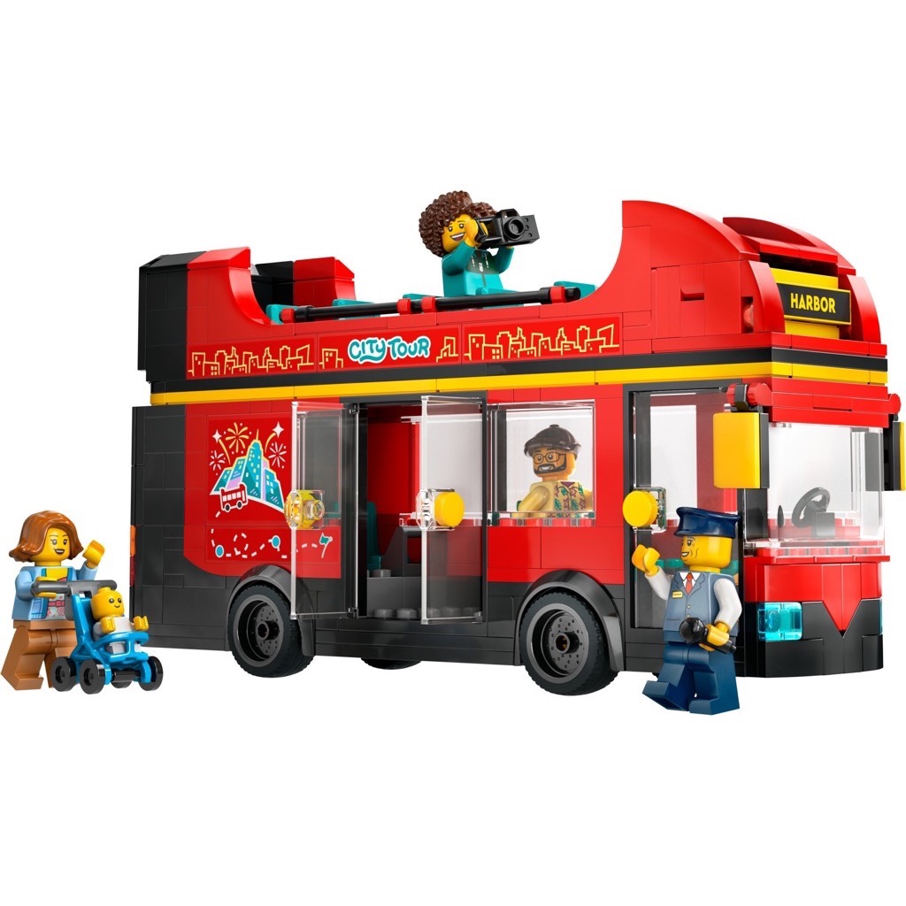 เลโก้ LEGO City 60407 Double-Decker Sightseeing Bus