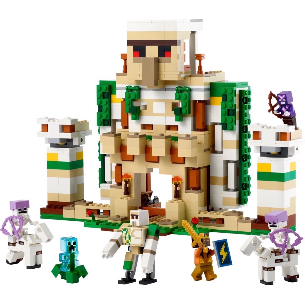 เลโก้ LEGO Minecraft 21250 The Iron Golem Fortress