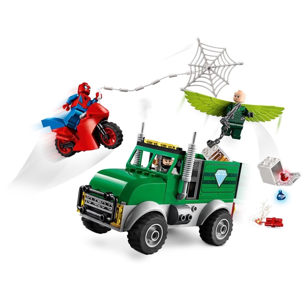 เลโก้ LEGO Super Heroes 76147 Vulture's Trucker Robbery