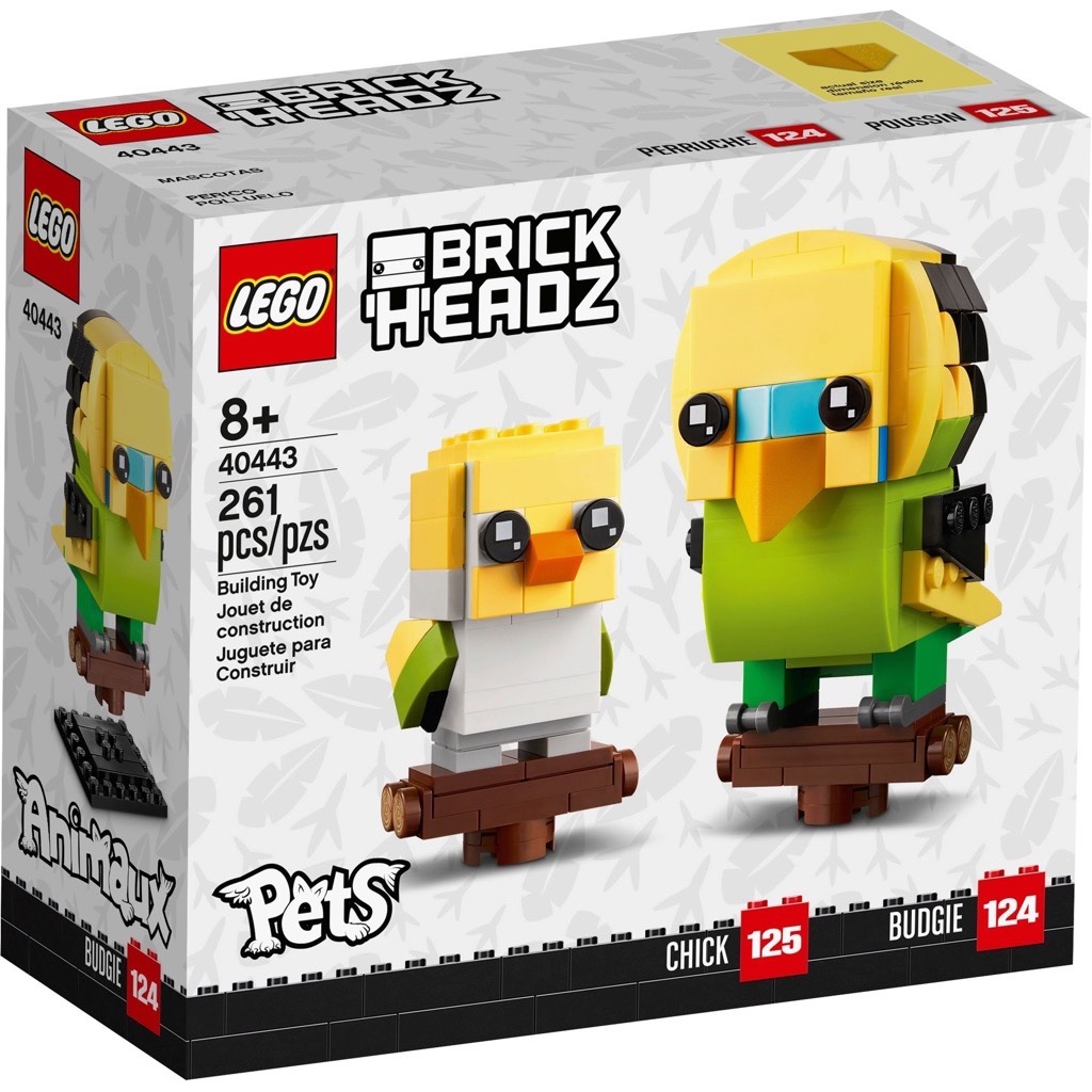 เลโก้ LEGO BrickHeadz 40443 Budgies