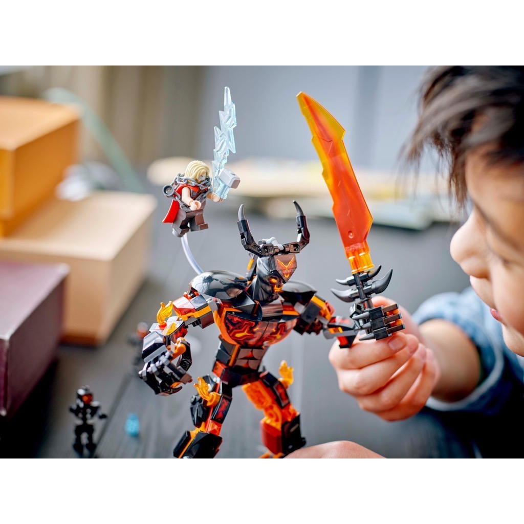 เลโก้ LEGO Super Heroes 76289 Thor vs. Surtur Construction Figure