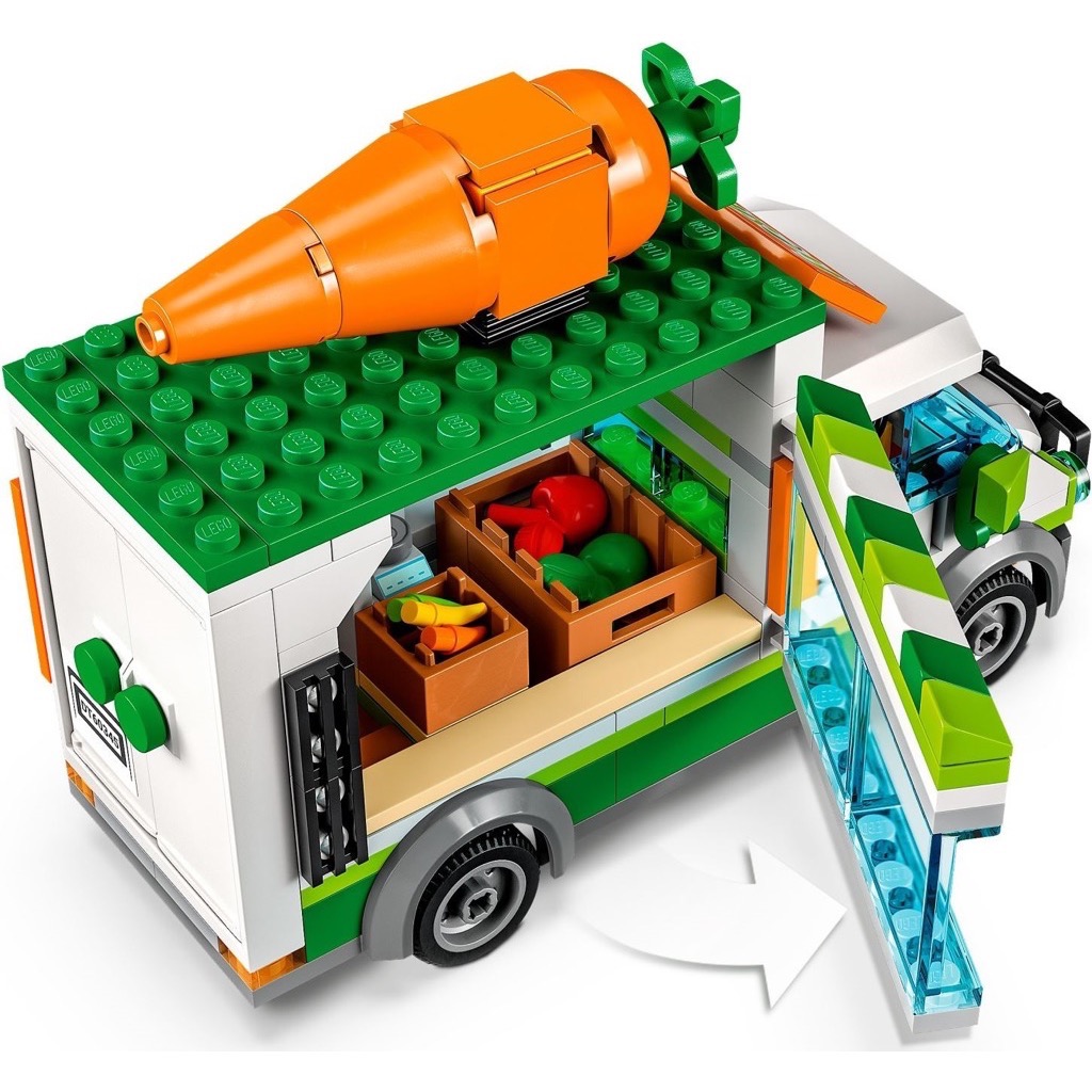 เลโก้ LEGO City 60345 Farmers Market Van