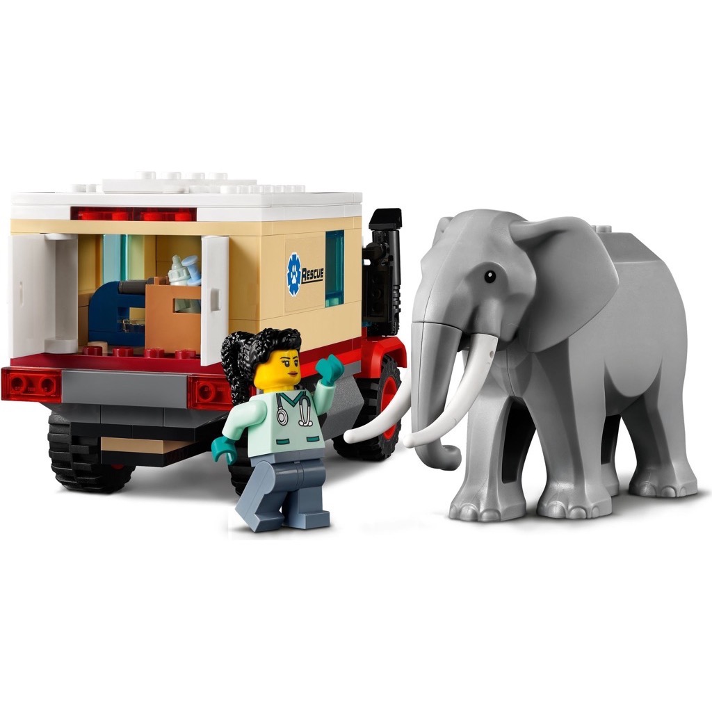 เลโก้ LEGO City 60307 Wildlife Rescue Camp
