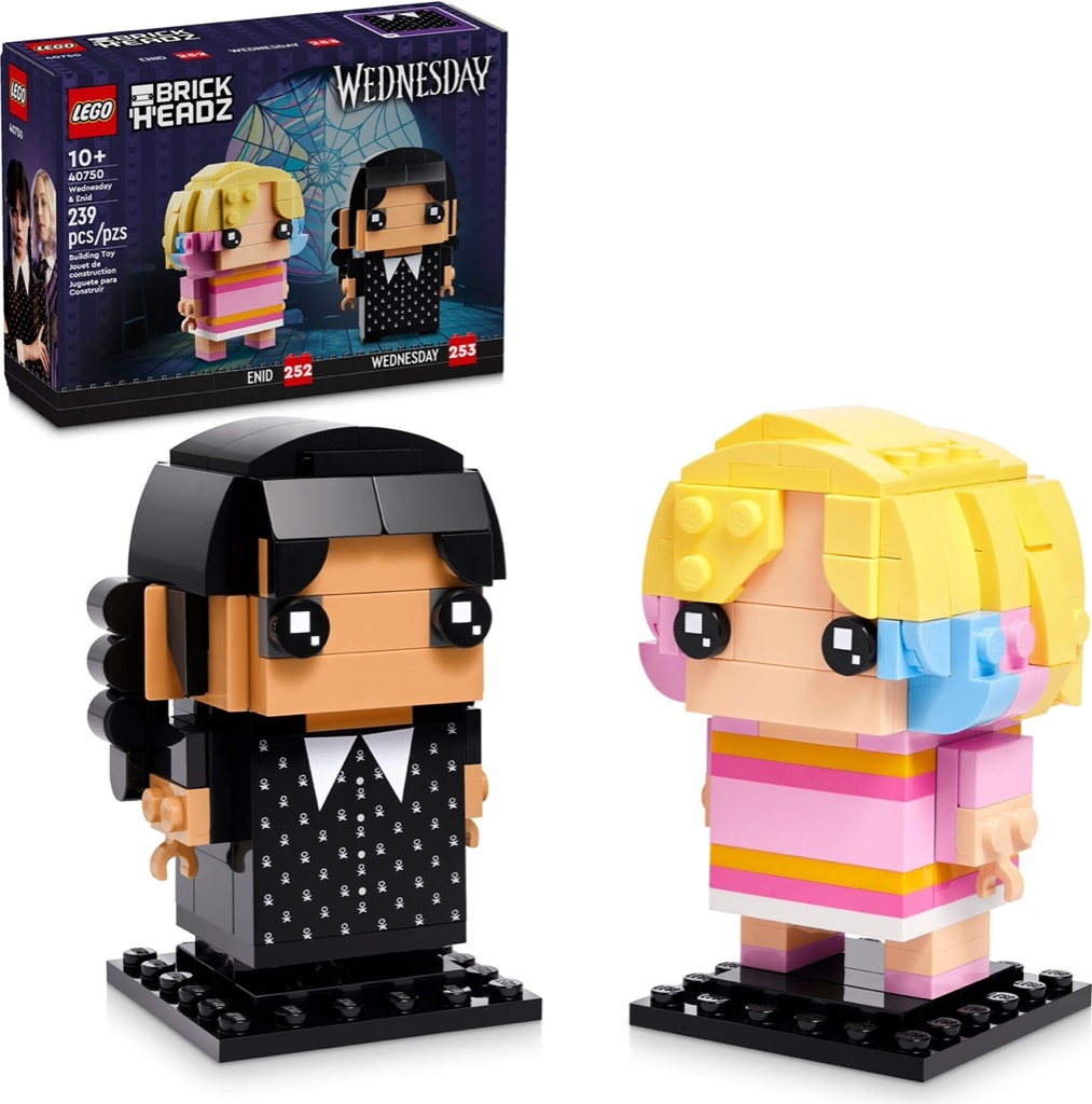 เลโก้ LEGO BrickHeadz 40750 Wednesday & Enid