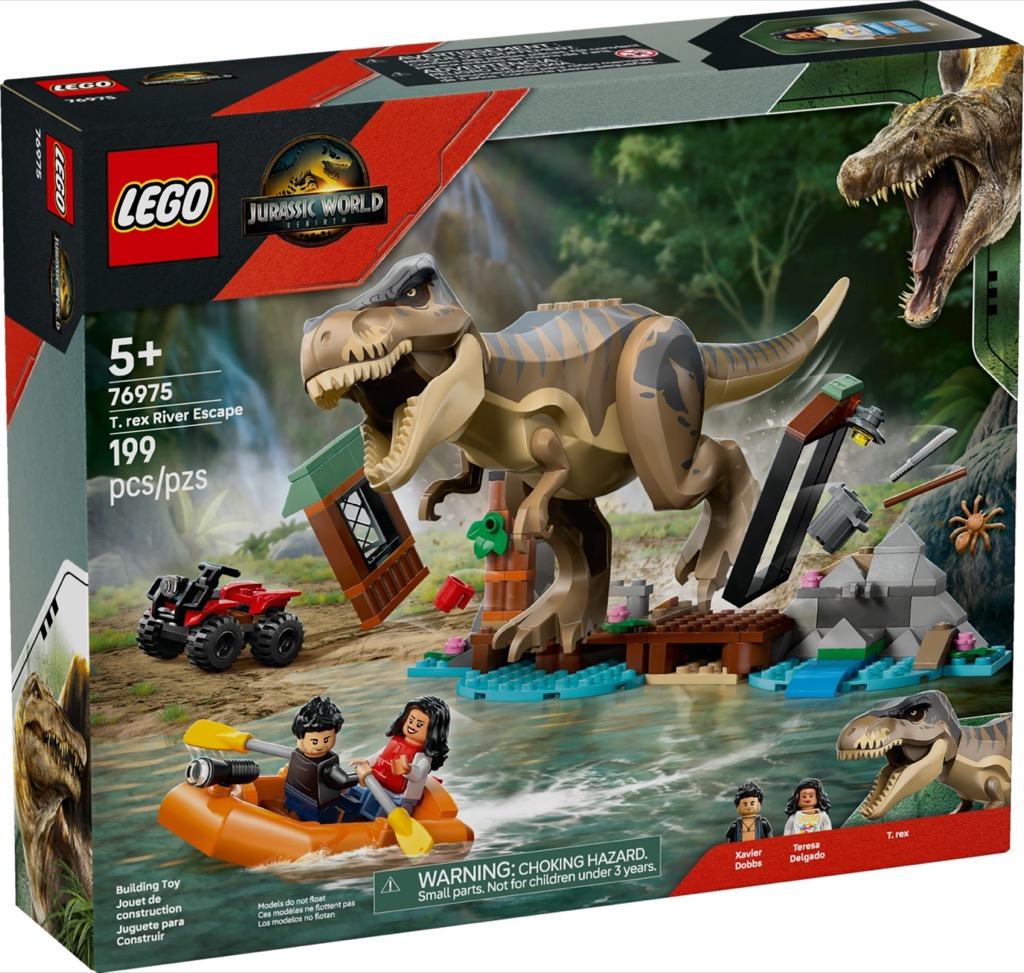 เลโก้ LEGO Jurassic World 76975 T. rex River Escape