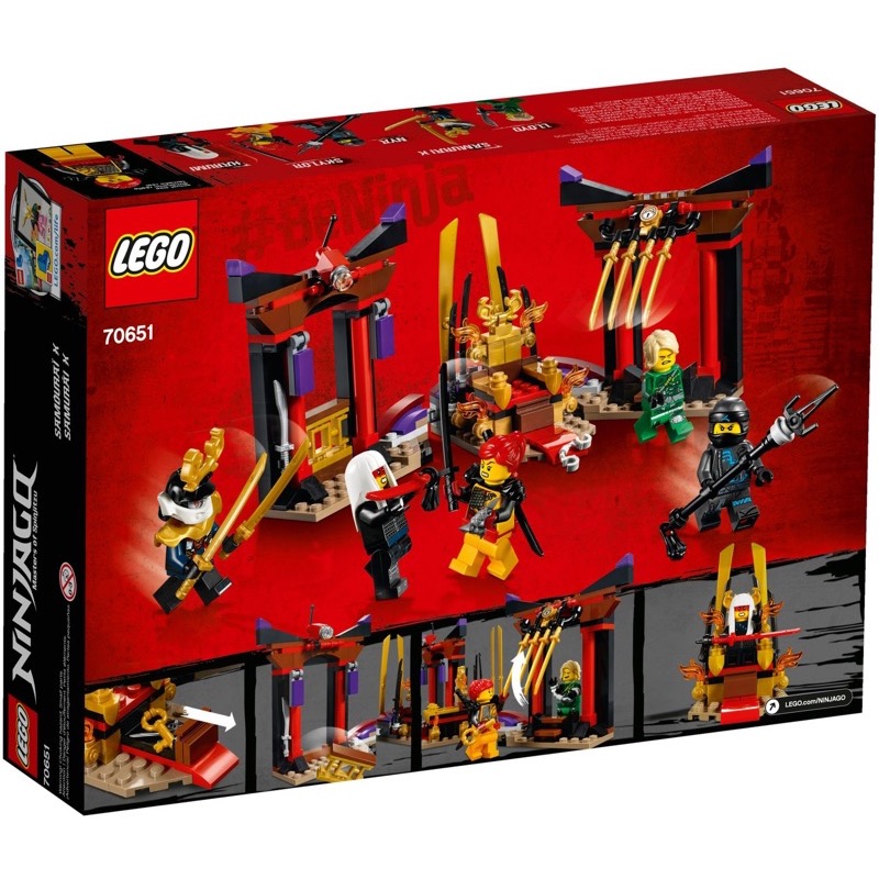 LEGO Ninjago 70651 Throne Room Showdown