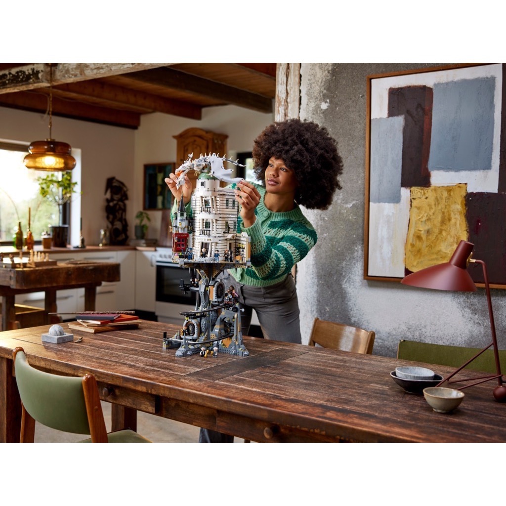 เลโก้ LEGO Exclusives Harry Potter 76417 Gringotts Wizarding Bank - Collectors' Edition (มีกล่องกระดาษตรงรุ่น)