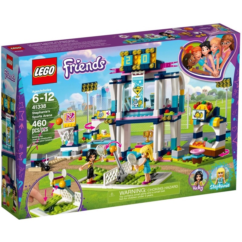 LEGO Friends 41338 เลโก้ Stephanie's Sports Arena