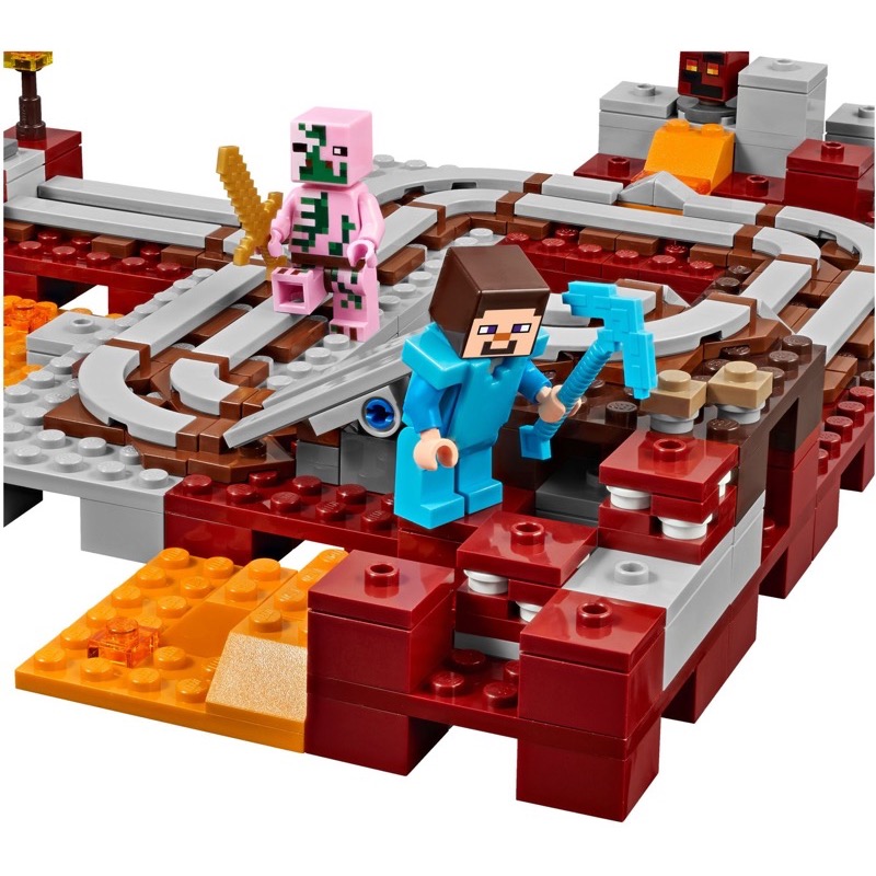 LEGO Minecraft 21130 The Nether Railway