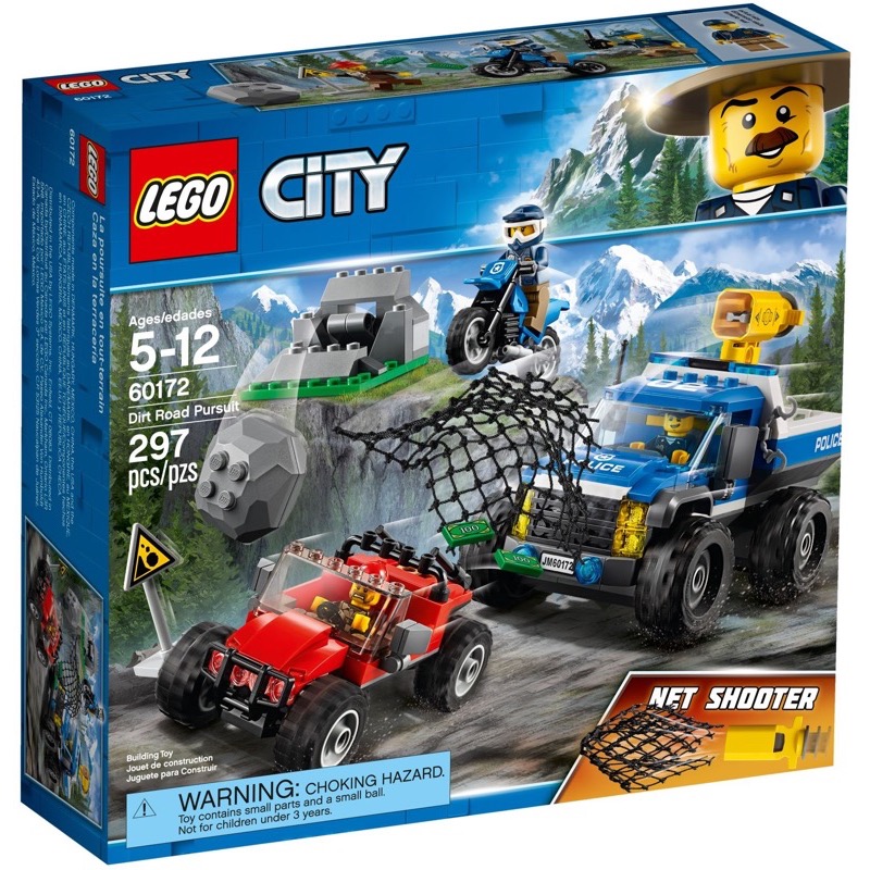 LEGO City 60172 Dirt Road Pursuit (Damaged Box - กล่องไม่สวย)