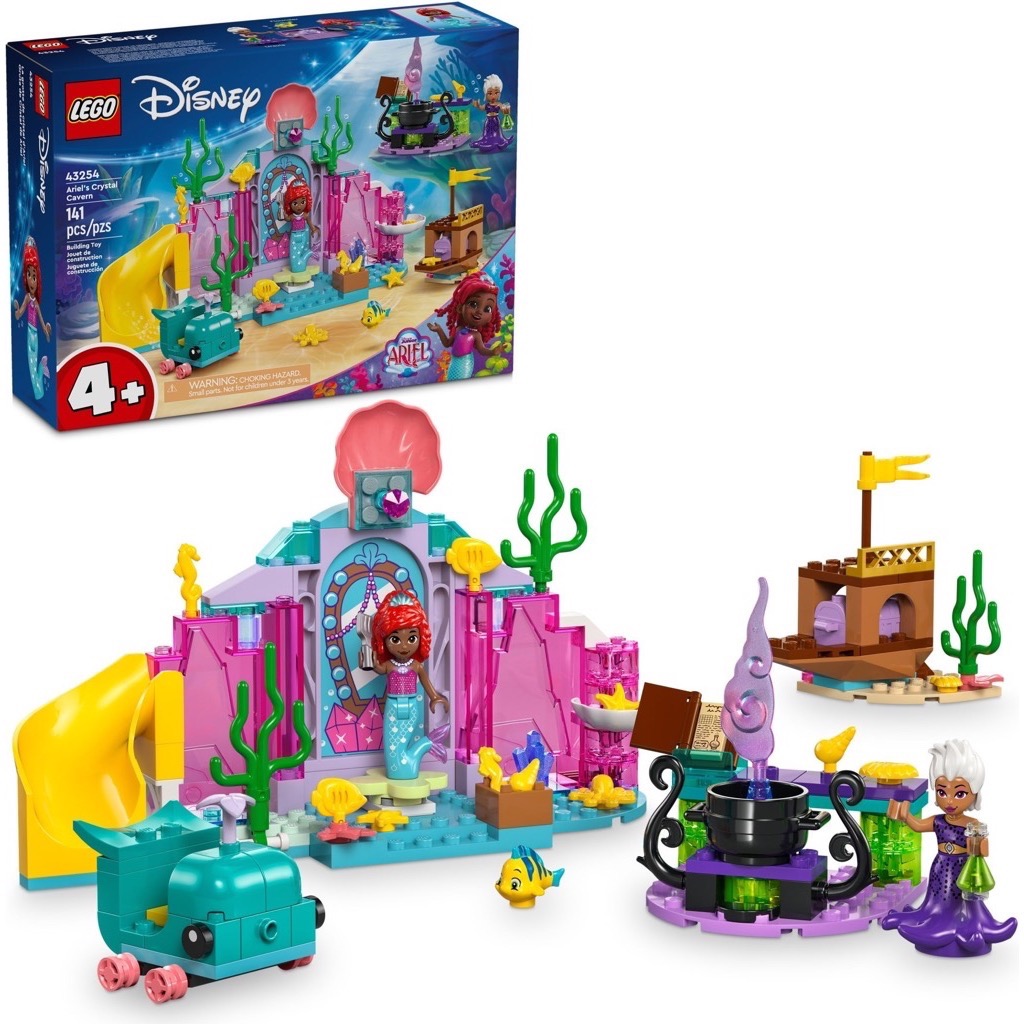 เลโก้ LEGO Disney 43254 Ariel's Crystal Cavern