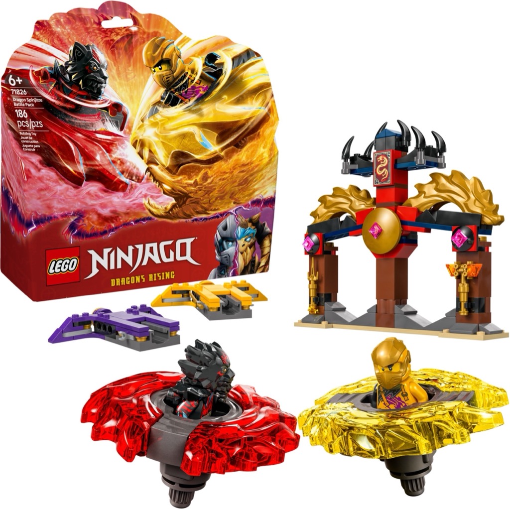 เลโก้ LEGO Ninjago 71826 Dragon Spinjitzu Battle Pack