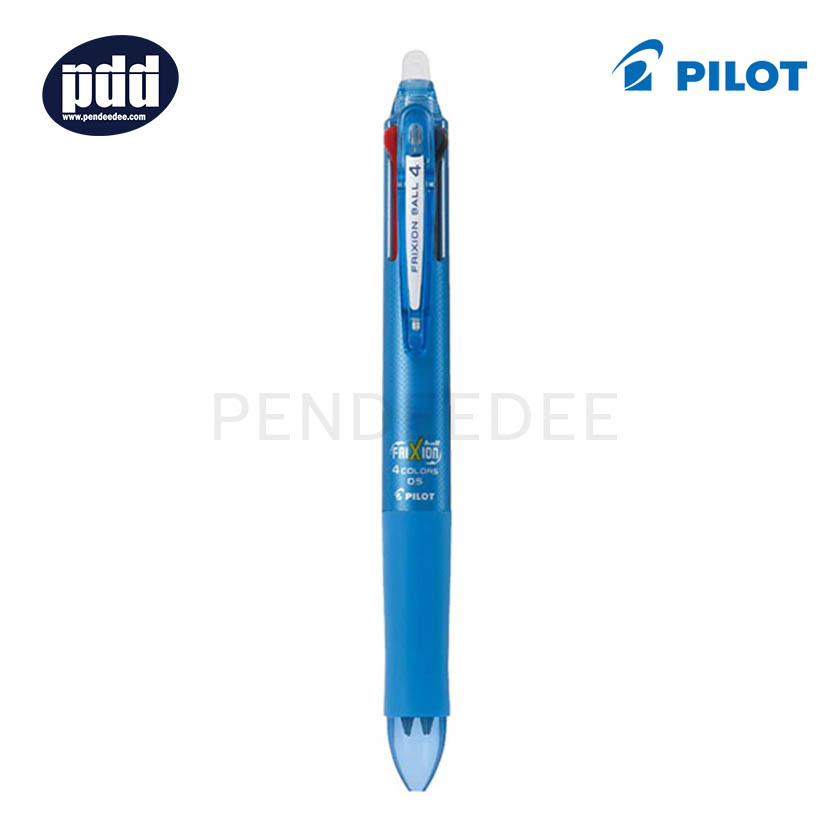 PILOT ปากกาหมึกลบได้ ไพลอต ฟริกชั่น 4in1 PILOT Frixion Ball 4in1 4 colors 0.5 mm. Blue Erasable Pen