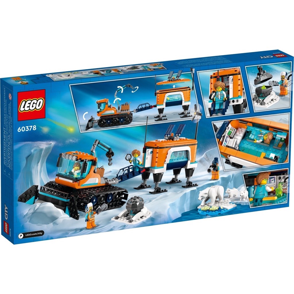 เลโก้ LEGO City 60378 Arctic Explorer Truck and Mobile Lab