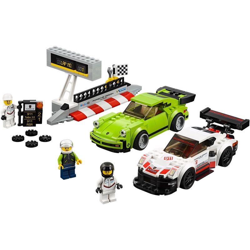 LEGO Speed Champions 75888 เลโก้ Porsche 911 RSR and 911 Turbo 3.0