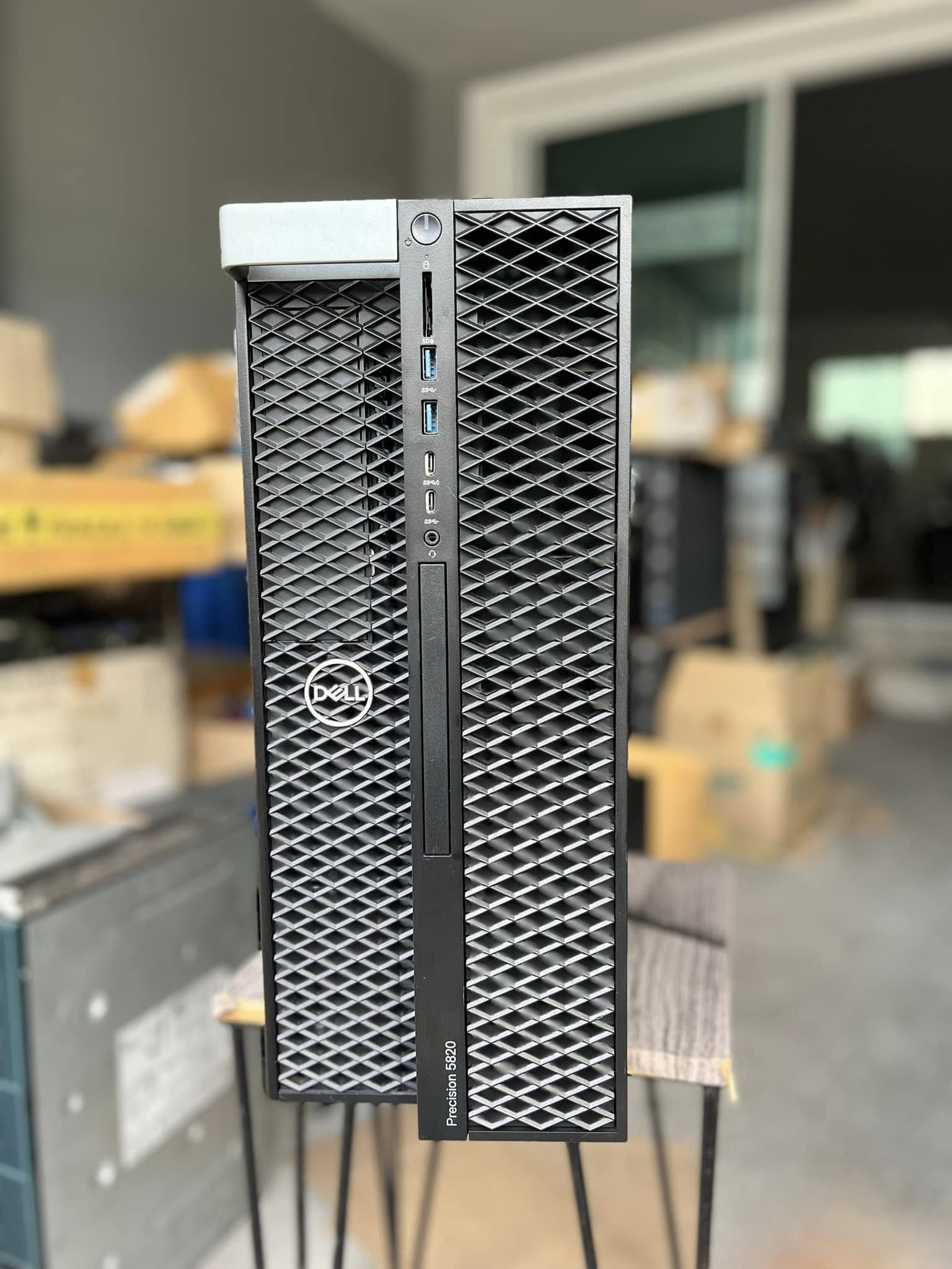 Dell Precision 5820 P4000 8gb 32gb ssd 512g ประกัน 3เดือน เวิร์คสเตชั่นเดลมือสองพร้อมใช้งาน