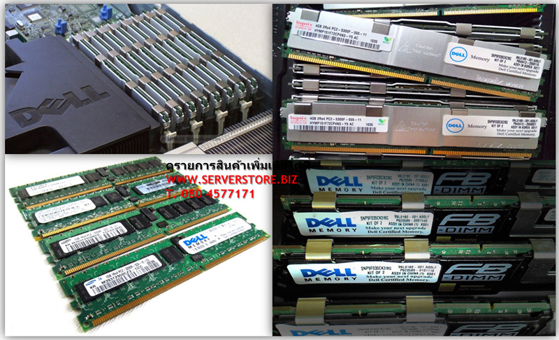 3XWJ8 [ขาย จำหน่าย ราคา] Dell 8GB 1066MHz PC3-8500R Memory