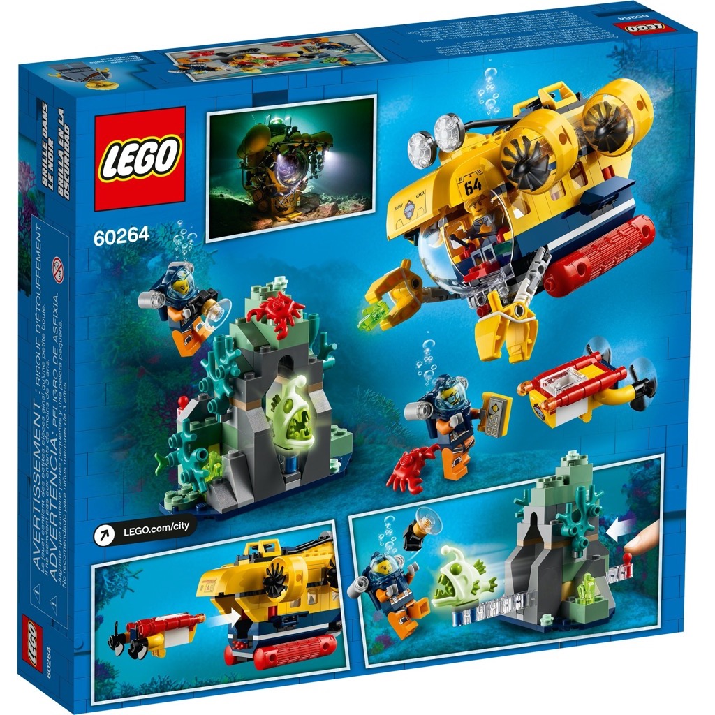 เลโก้ LEGO City 60264 Ocean Exploration Submarine