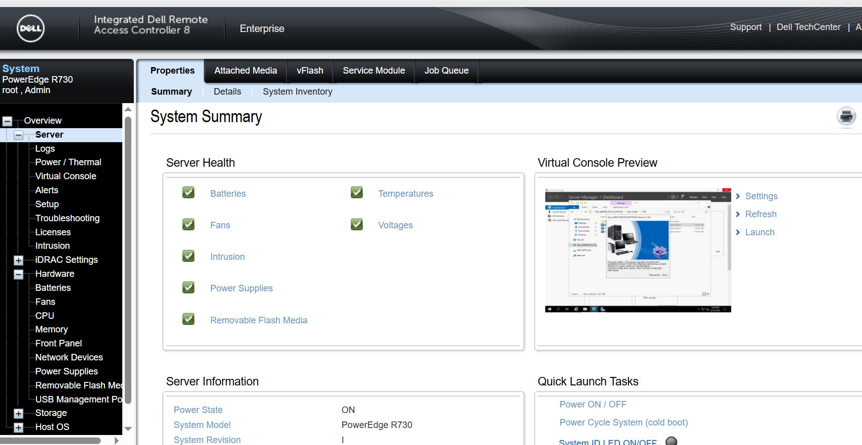 dell r730 2cpu 32gb 36cores server เครื่องประกัน 3 เดือน เซิฟเวอร์เดลมือสองพร้อมใช้งาน