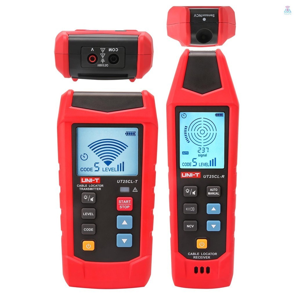 UNI-T UT25CL Cable locator เครื่องระบุตำแหน่งสายเคเบิล เครื่องค้นหาสายเคเบิล