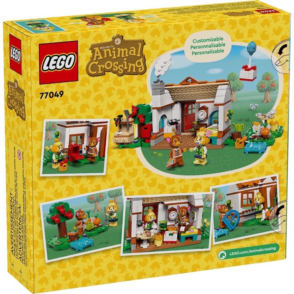 เลโก้ LEGO Animal Crossing 77049 Isabelle's House Visit