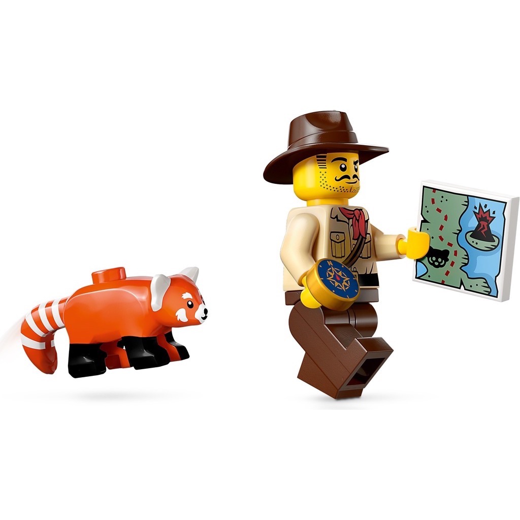 เลโก้ LEGO City 60424 Jungle Explorer ATV Red Panda Mission