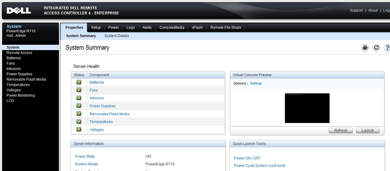 dell r710 2cpu ram 32 12cores เซิฟเวอร์เดลมือสองพร้อมใช้งาน