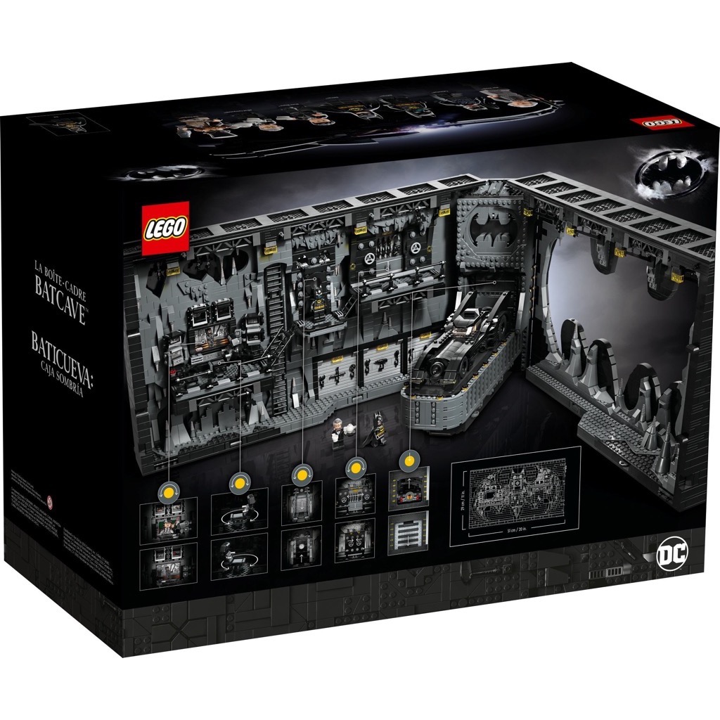 เลโก้ LEGO Exclusives 76252 Super Heroes - Batcave – Shadow Box