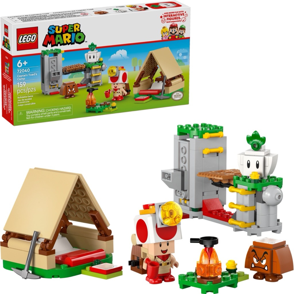 เลโก้ LEGO Super Mario 72040: Captain Toad's Camp