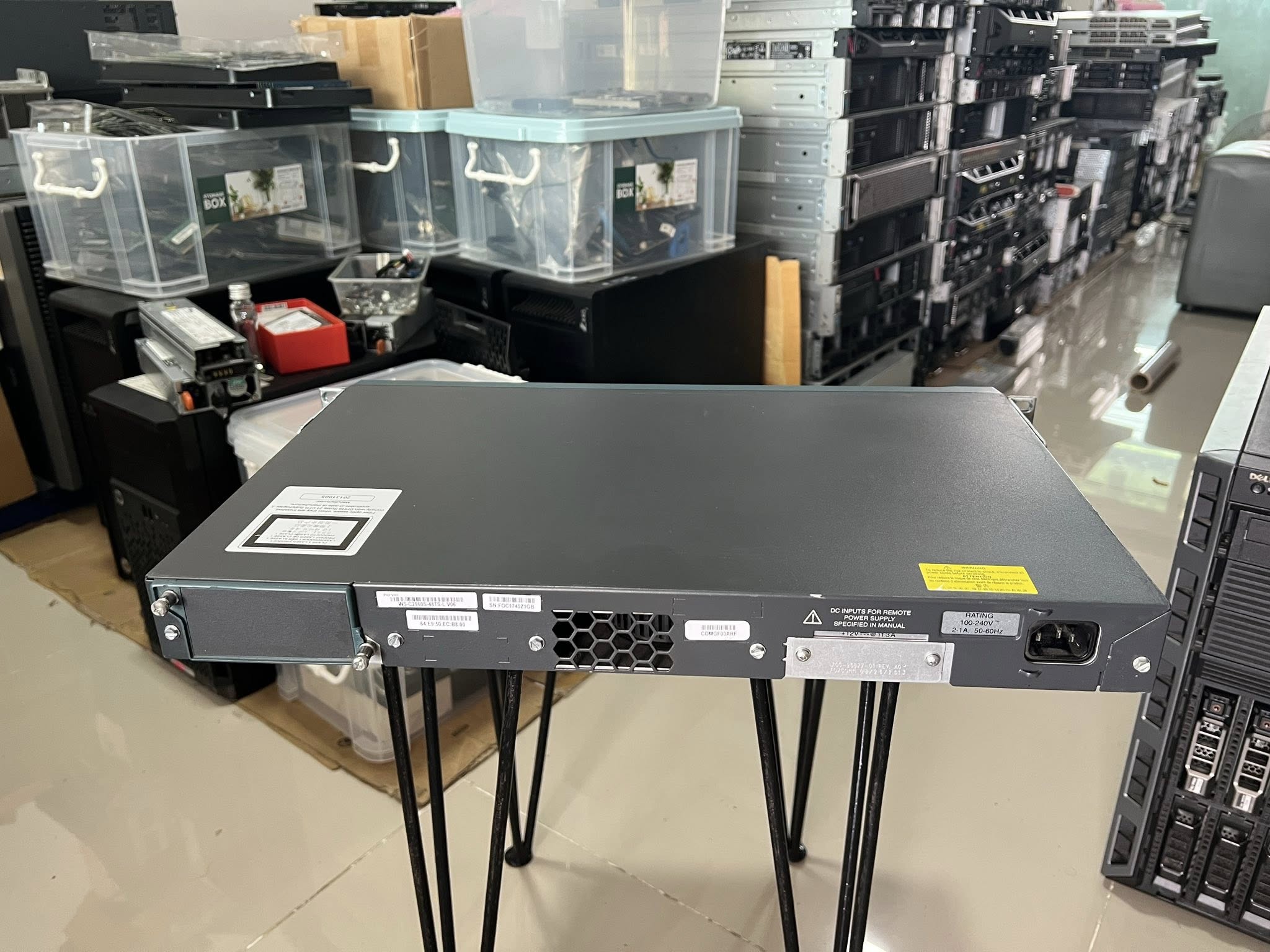 Switch Cisco 2960S Gigabit 48 port 4 SFP สวิทมือซิสโก้สองพร้อมใช้งาน